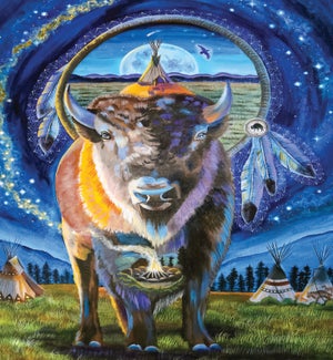 NH/Bison Night Sky