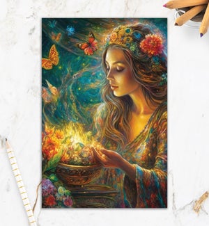 FR/Woman With Butterflies