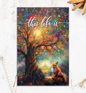 BD/Colourful Tree And Fox