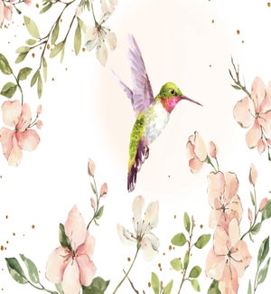 PLACEMAT/Hummingbird Blossoms