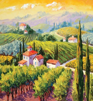 PLACEMAT/Vineyard Landscape