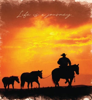 ED/Cowboy Horses Silhouette