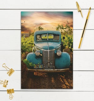 BD/Blue Car Sunset