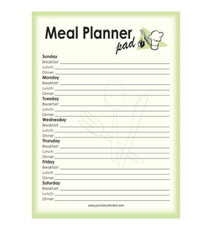 NOTEPAD/Meal Planners