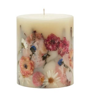 CANDLE/Apricot Rose - 5.5"