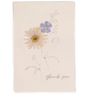 CARD/Thank You - Verbena