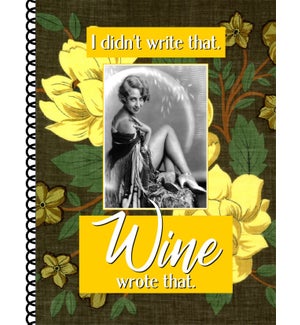 NOTEBOOK/Wine Wrote That