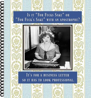 JRNL/For Fuck's Sake