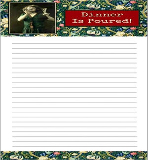 NOTEPAD/Dinner Is Poured