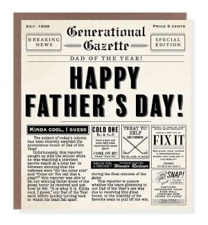 FD/Father's Day Newspaper