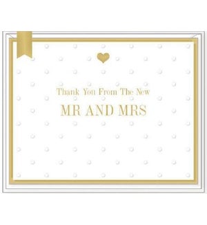 NOTECARD/TY From Mr & Mrs