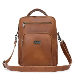 MESSENGERBAG/Cognac