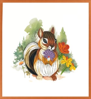 BL/Chipmunk With Flower