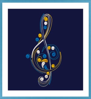BL/Midnight Treble Clef