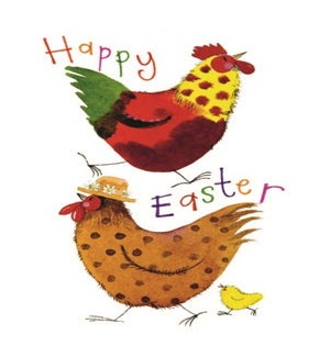 EANOTE/Happy Easter Chickens