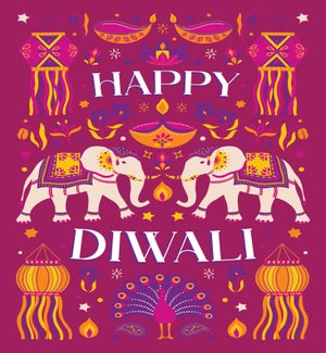 HOL/Diwali Elephants