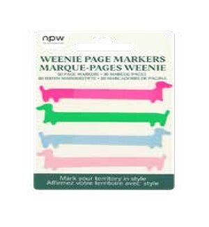 PAGEMARKERS/Weiner Dog - 4pk