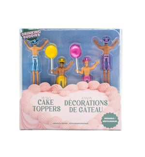 CAKETOPPER/DB Hunky 4PK