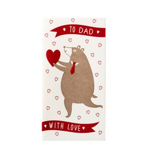 VAL/Bear With Heart Dad