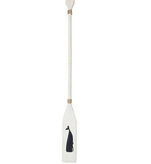 PADDLE/White w Navy Whale