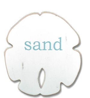 SANDDOLLAR/White w "SAND"-Aqua