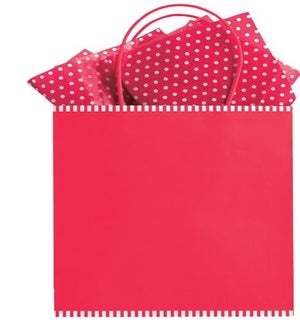 GIFTBAG/Peppermint red