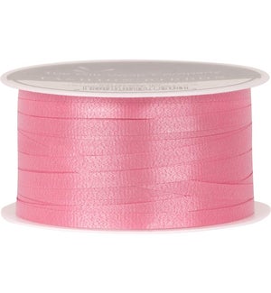 RIBBON/Pink Solid Curling