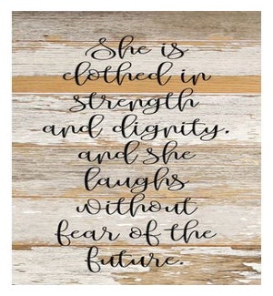 SIGN/Clothed In Strength