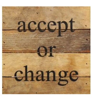 SIGN/Accept Or Change