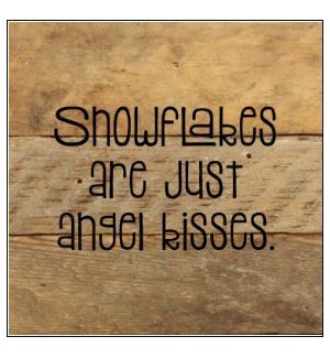SIGN/Snowflake Angel Kisses.