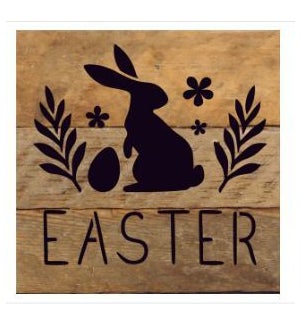 SIGN/Easter With Bunny