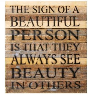 SIGN/Always See Beauty