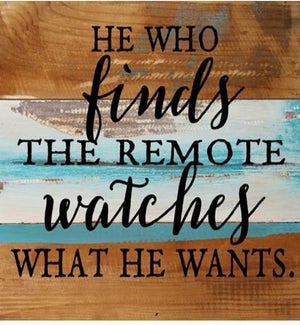 SIGN/Finds The Remote Watches
