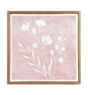 WALLDECOR/Pink W White Floral