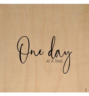 SIGN/One Day At A Time