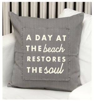PILLOWCASE/Beach Restores Soul