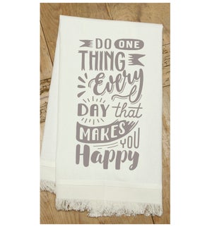 TOWEL/One Thing Every Day