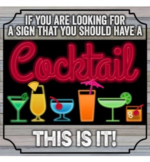 OUTDOORSIGN/Cocktail Sign