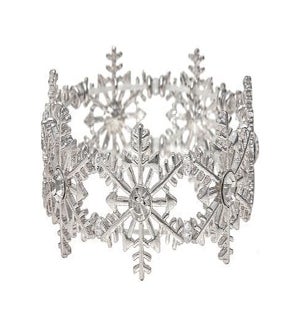 BRACELET/Large Snowflakes