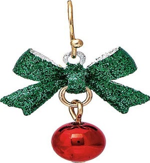 EARRING/Green Bow & Bell