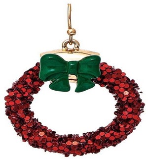 EARRING/Glitter Wreath