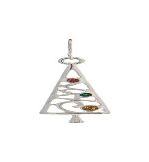 EARRING/Openwork Xmas Tree