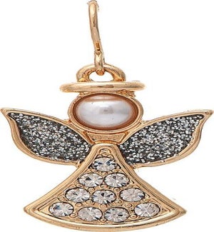 EARRING/Pearl Crystal Angel