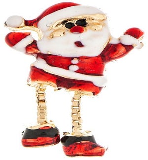 EARRING/Dangly Legs Santa