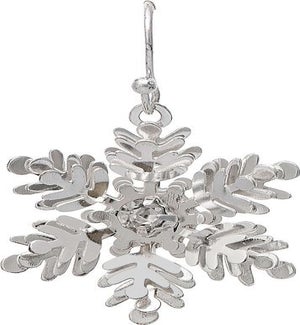 EARRING/Silver Snowflake