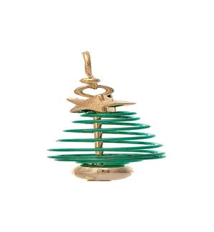 EARRING/Mini Coil Xmas Tree
