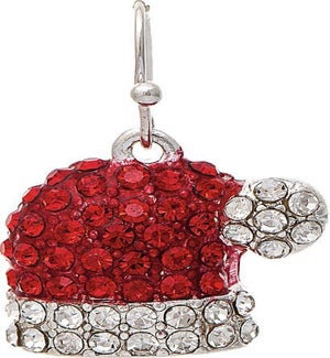 EARRING/Santa Hat
