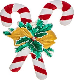 PIN/Holly Candy Canes