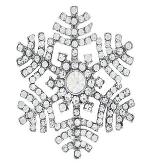 PIN/Winter Ice Snowflake