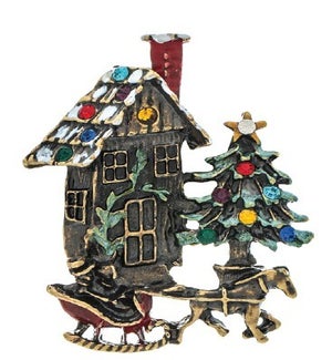 PIN/Christmas Cabin